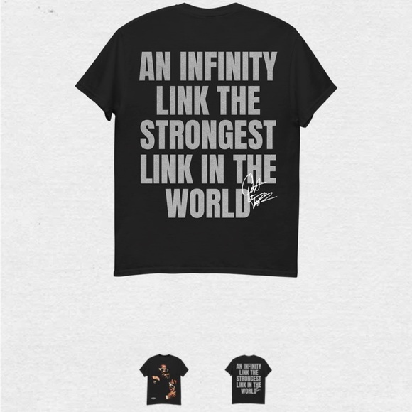 STRONGEST LINK IN THE WORLD TEE QUAVO AND TAKEOFF T SHIRT - Picture 2 of 2